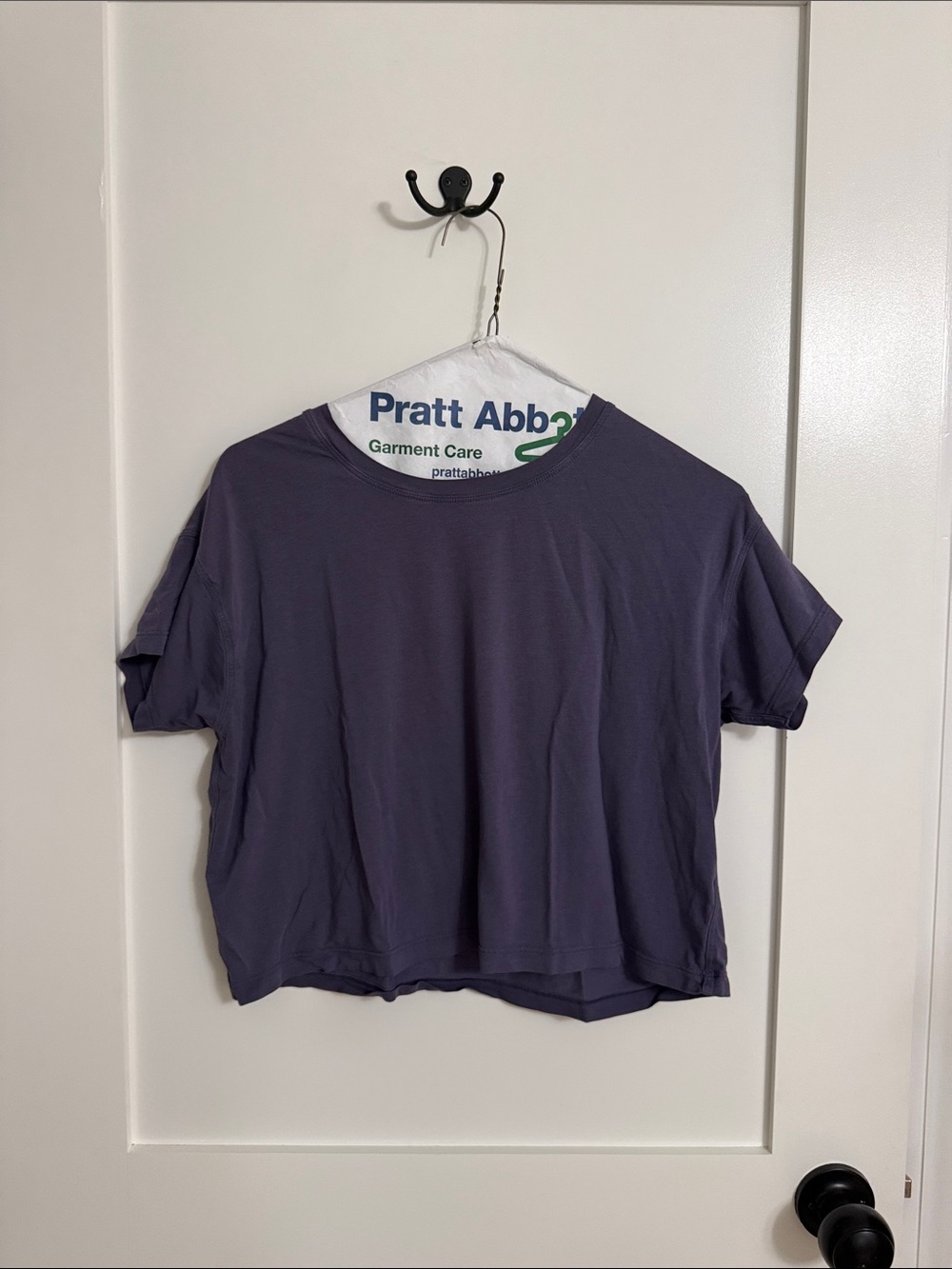lululemon athletica Cropped Tee in Dusty Purple